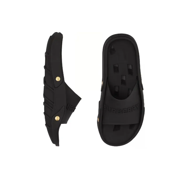 Burberry Bucklow Slide Black-3