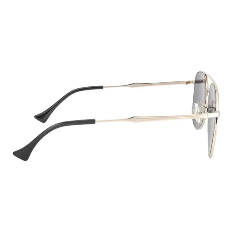 JINS Metal Aviator Sunglasses Men's Gold-2