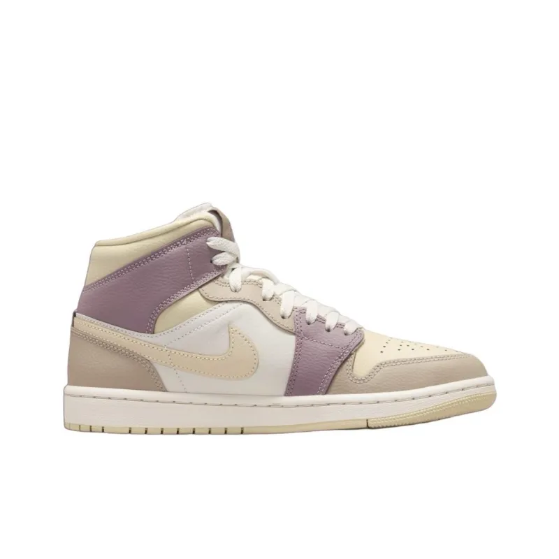 Jordan 1 Mid Light Orewood Brown Taupe Grey Women's-1