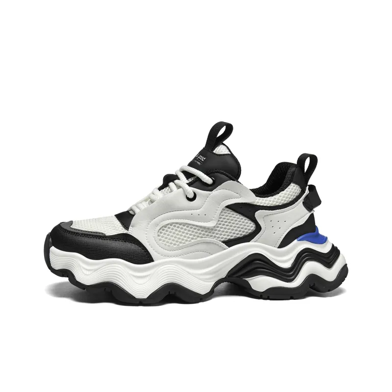 HLA Versatile Chunky Sneakers With Tire Platform Trendy Sneakers & Casual Shoes Men's-7
