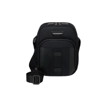 SAMSONITE Nylon Shoulder Bag Crossbody Bag Small Size Men's Black