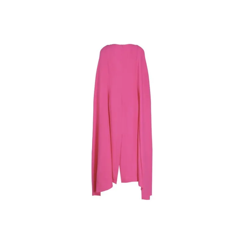 Valentino Long-Sleeved Dresses Women's Rose Red-1