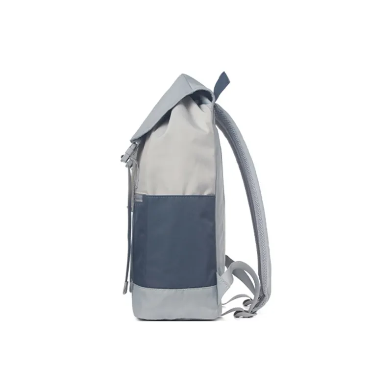 MR.ACE HOMME Fabric Lightweight Backpack Unique Design For College Students No Collisions Regular Unisex Smoke Blue-17