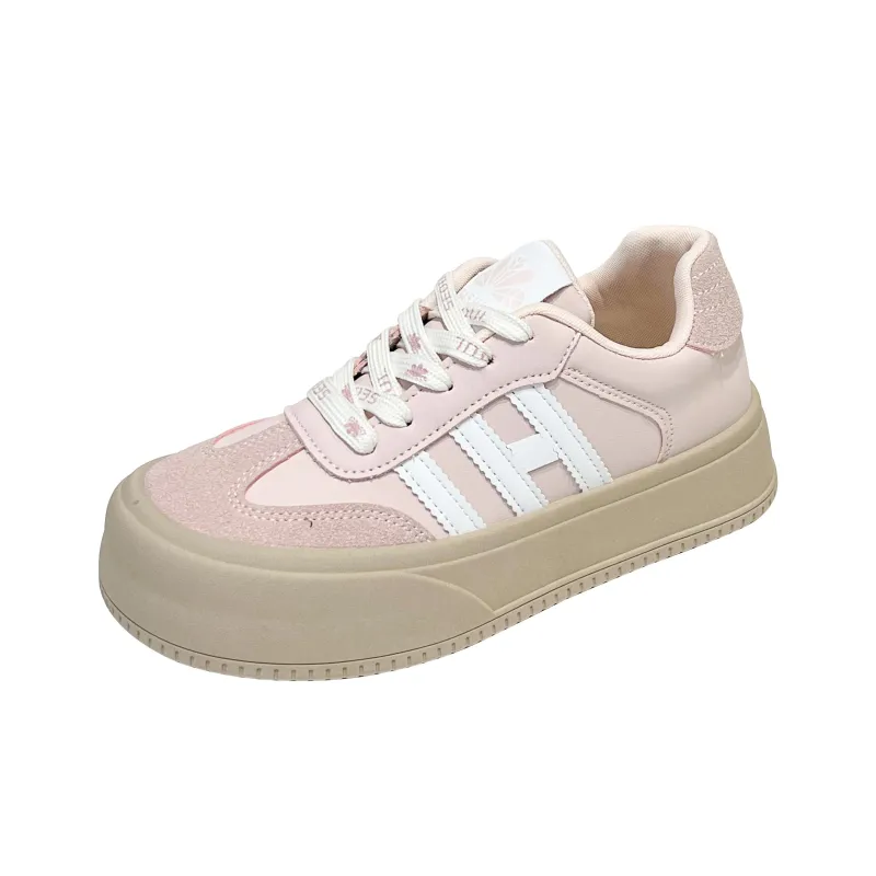 M.M Party Slip Resistant Waterproof Abrasion Resistant Low Top Skateboard Shoes Women's-0