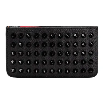 CL LUBOTING Genuine Leather Wallet Regular Men's Black