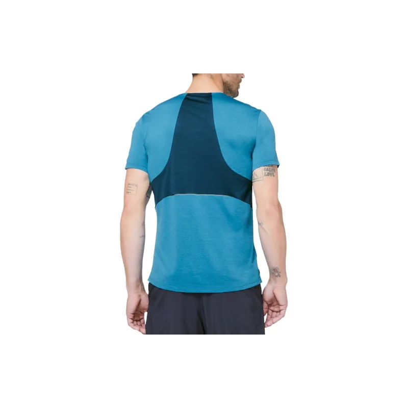 Lululemon Fast And Free T-Shirt Men's Multicolor Ocean Blue-1