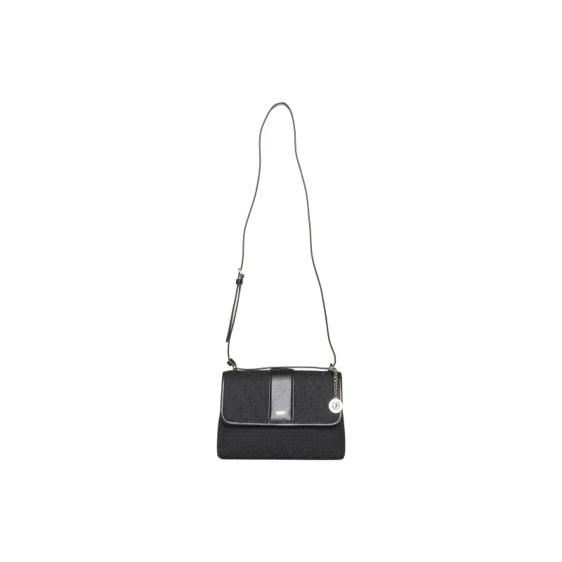 DKNY Calfskin Crossbody Bag Shoulder Bag Women's Black-2