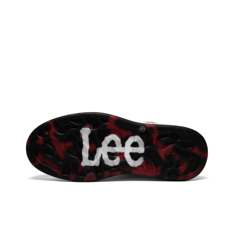 Lee Fashion White Sneakers Comfortable Versatile Classic Trendy Low-Top Skateboard Shoes Men's-5