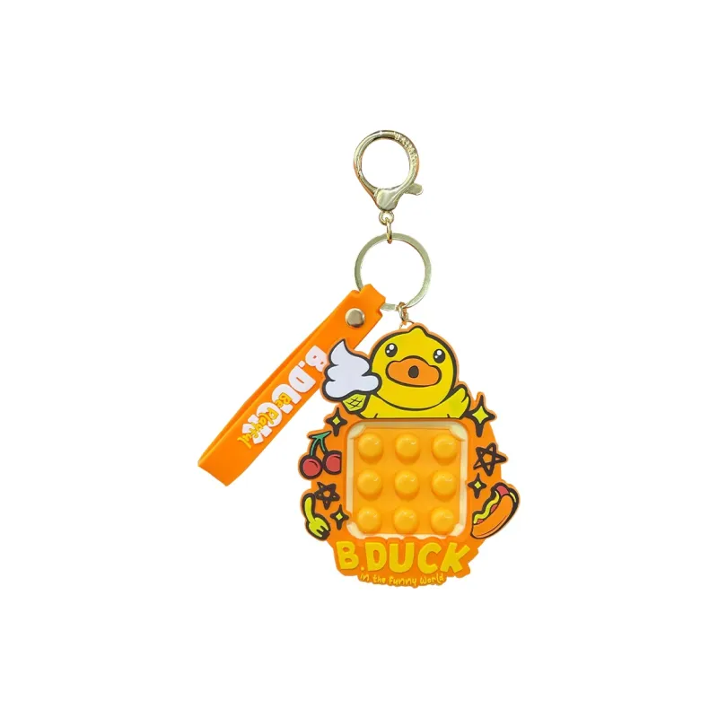 Baimao PVC Hardware Keychains Unisex-1