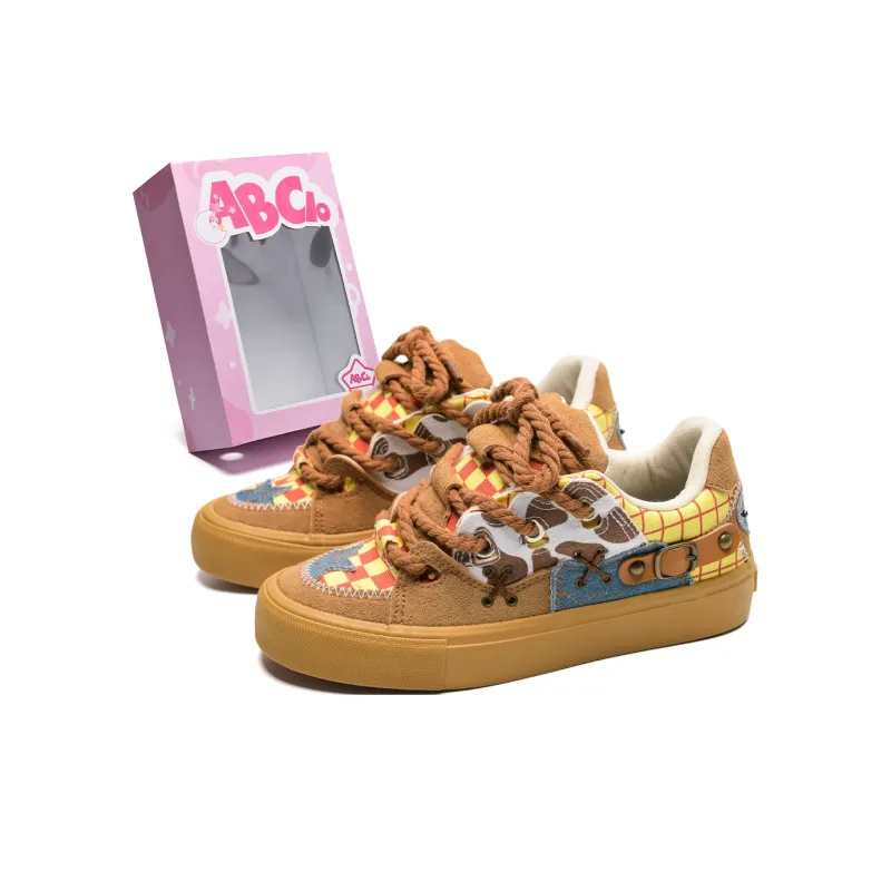 ABCIO Slip Resistant Cushioning Low Top Skateboard Shoes Unisex-5