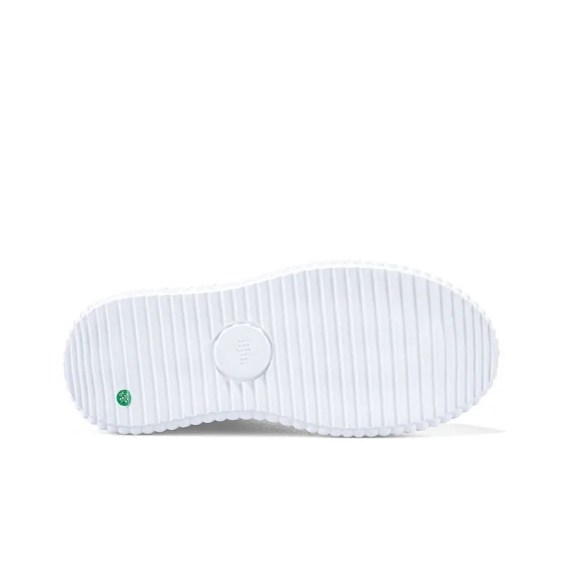 IiJin Slip-Resistant Height Increasing Low-Top Skateboard Shoes Women's-9
