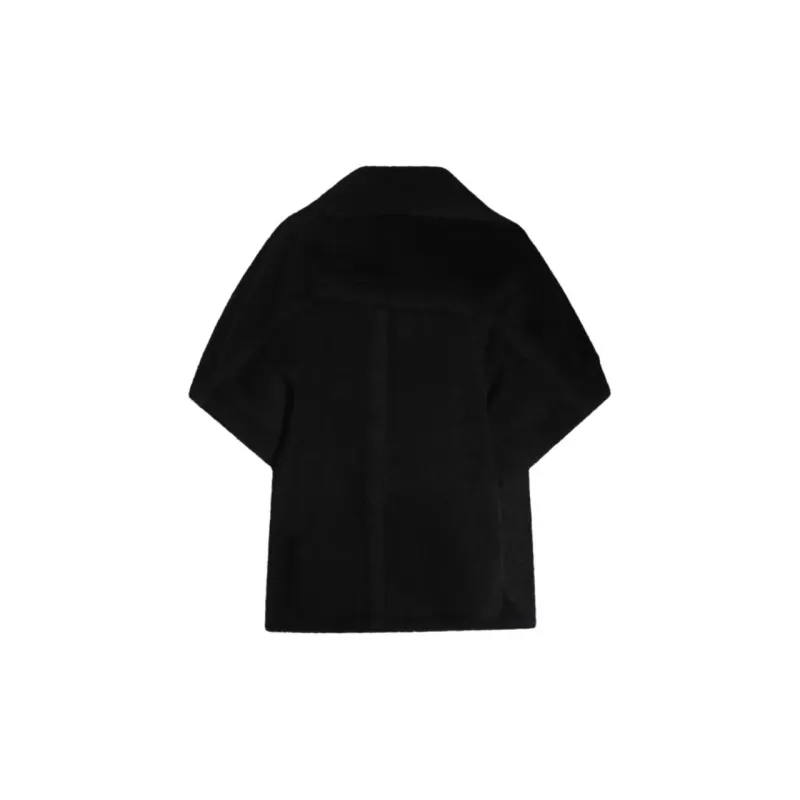 MaxMara Zip-Up Short-Sleeved Coat-1