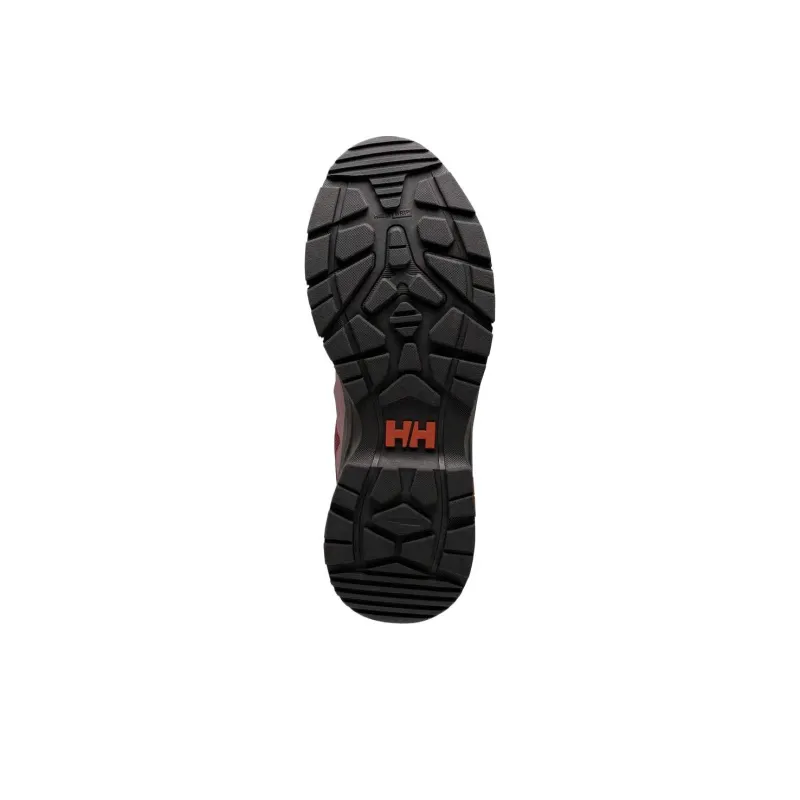 HELLY HANSEN Cascade Waterproof And Wear resistant Mid Top Hiking Shoes Men's Red Black-4
