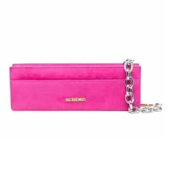 Jacquemus Suede Shoulder Bag Women's Pink