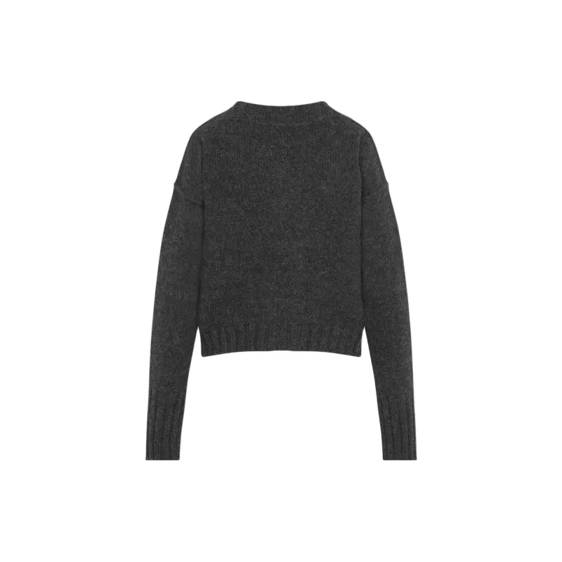 Acne Studios Knit Cardigan Anthracite Grey-1