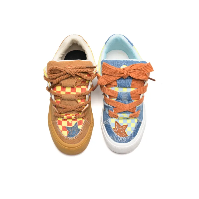 ABCIO Slip Resistant Cushioning Low Top Skateboard Shoes Unisex-12