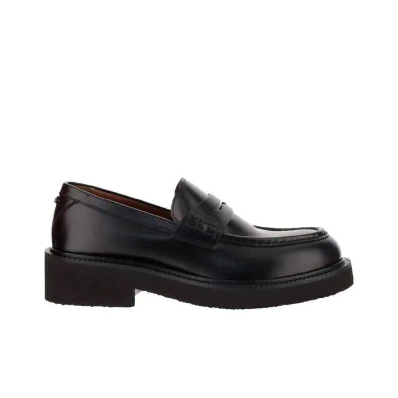 Valentino VLogo Signature Slip On Loafers-1