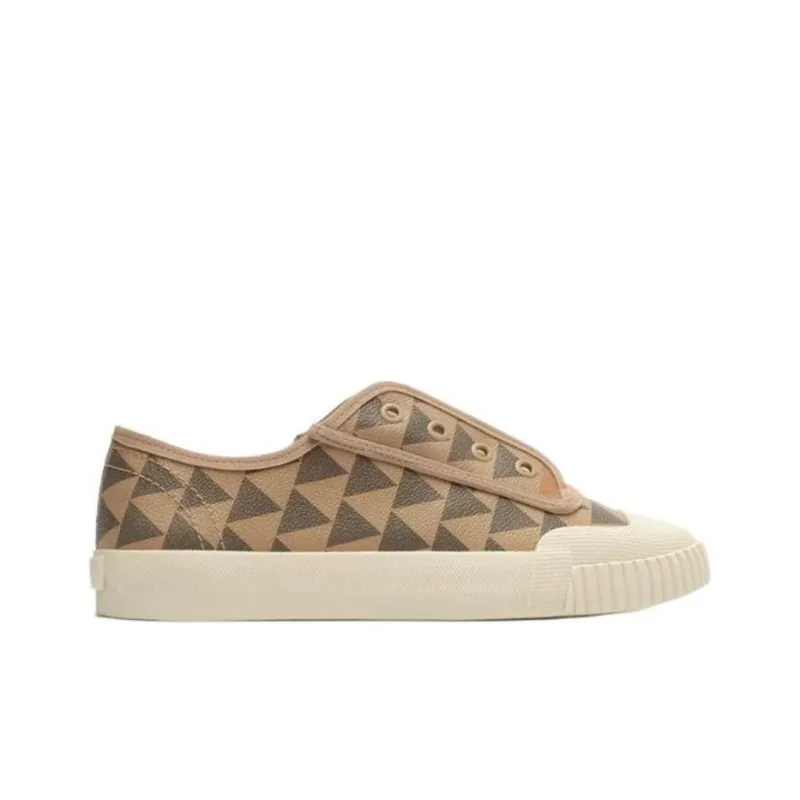 Schutz Smash Low-Top Skateboard Shoes Women's Brown-1