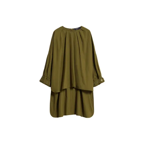 'S MAX MARA T-Shirts Women's Olive Green