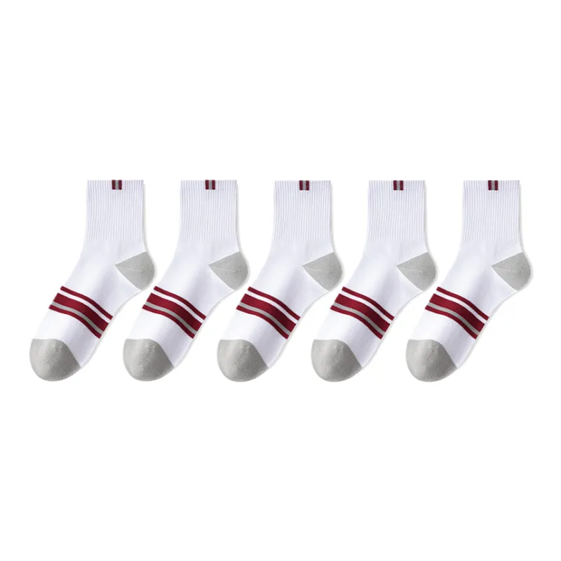 Lan Miao Mid Calf Socks Men's 5 Pack-10