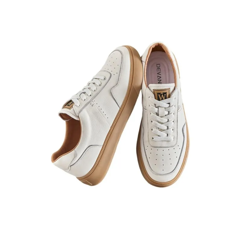 Devanro Moisture-Wicking Wear-Resistant Breathable Slip-Resistant Low-Top Skateboard Shoes Men's-3