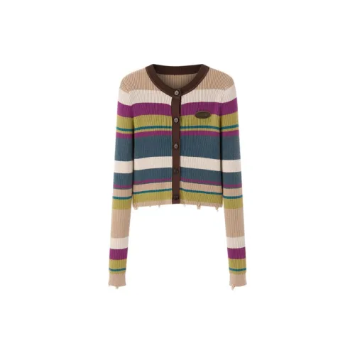 LEDIN Knitwear Women's Color Stripe