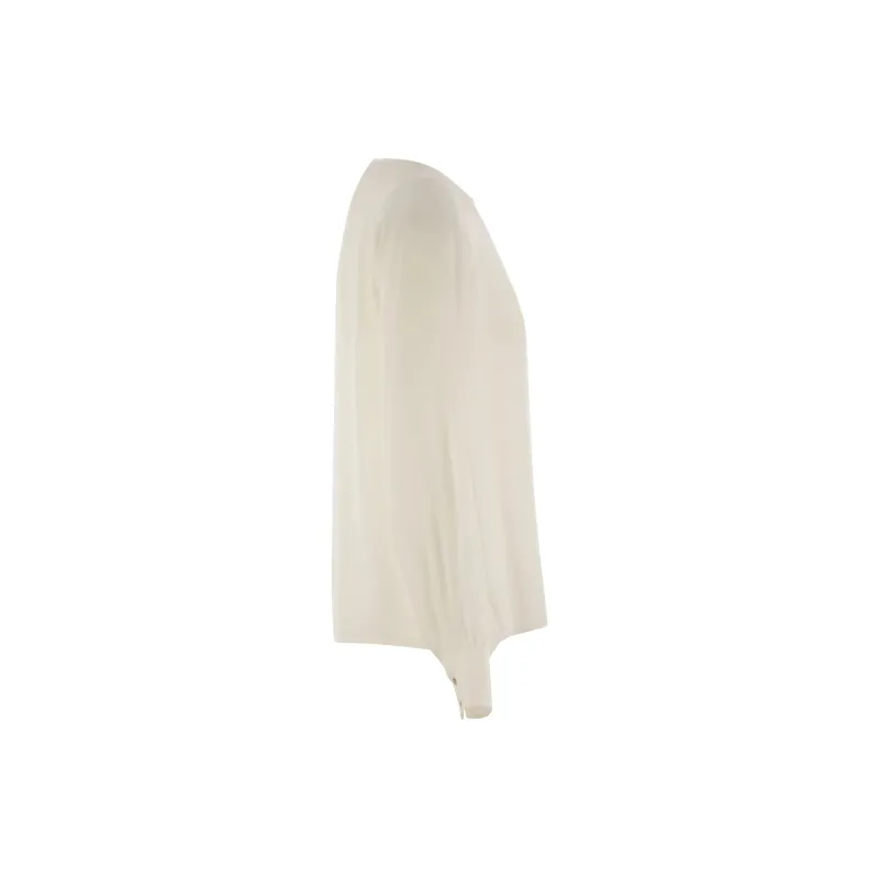 MaxMara Studio Crewneck Long-Sleeved Top-2