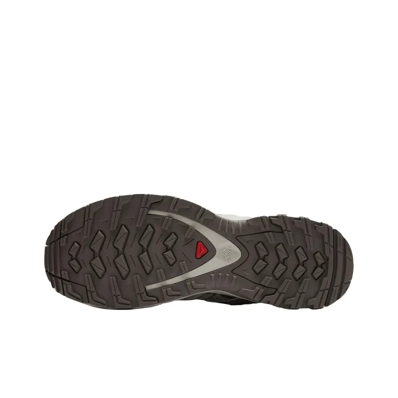 SALOMON XA PRO 3D Low Top Hiking Shoes Unisex Silver Gray Cloud Iron Gray Tranquil Purple-5