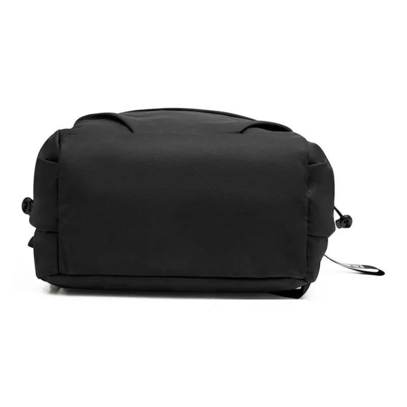 Old Man's Head Fabric Backpack Regular Men's Black-3