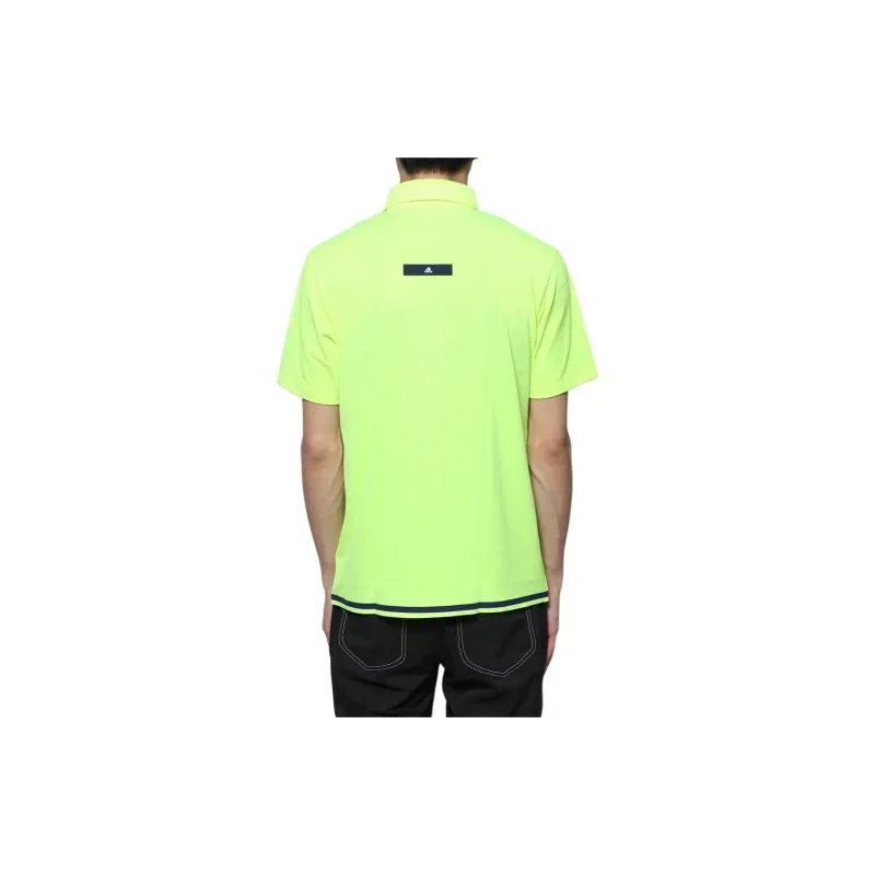 Adidas Golf Polo Shirt Men's Yellow-1