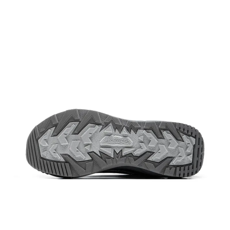 LiNing Wear-Resistant Support Low-Top Trekking Shoes Men's Black Gray Color-6