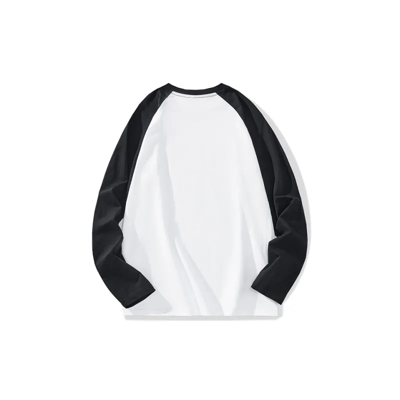 HIPANDA Patchwork Long Sleeved T Shirt Unisex-1