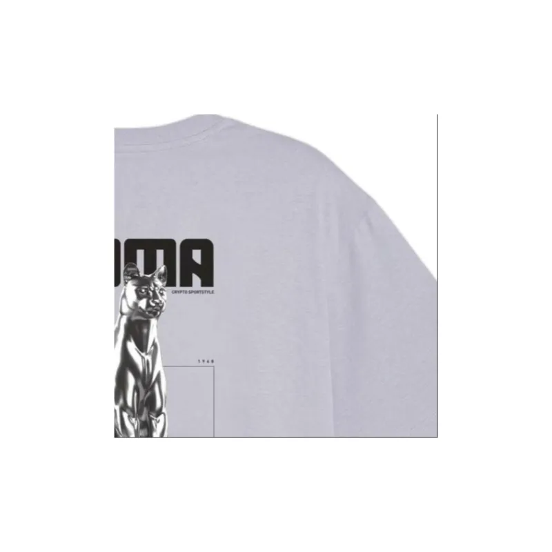 PUMA EVOSTRIPE T-Shirt Men's Gray-7