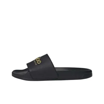Adilette Adidas Shower Slide 'Black Matte Gold'