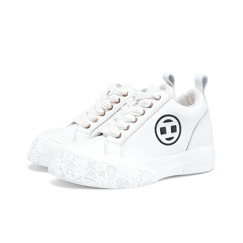 IiJin Slip-Resistant Low-Top Skateboard Shoes Women's-2