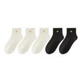 3 Ecru+2 Black