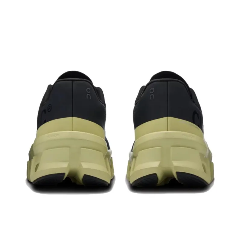 On CloudmOnster Running Shoes Men Low-top Black-4
