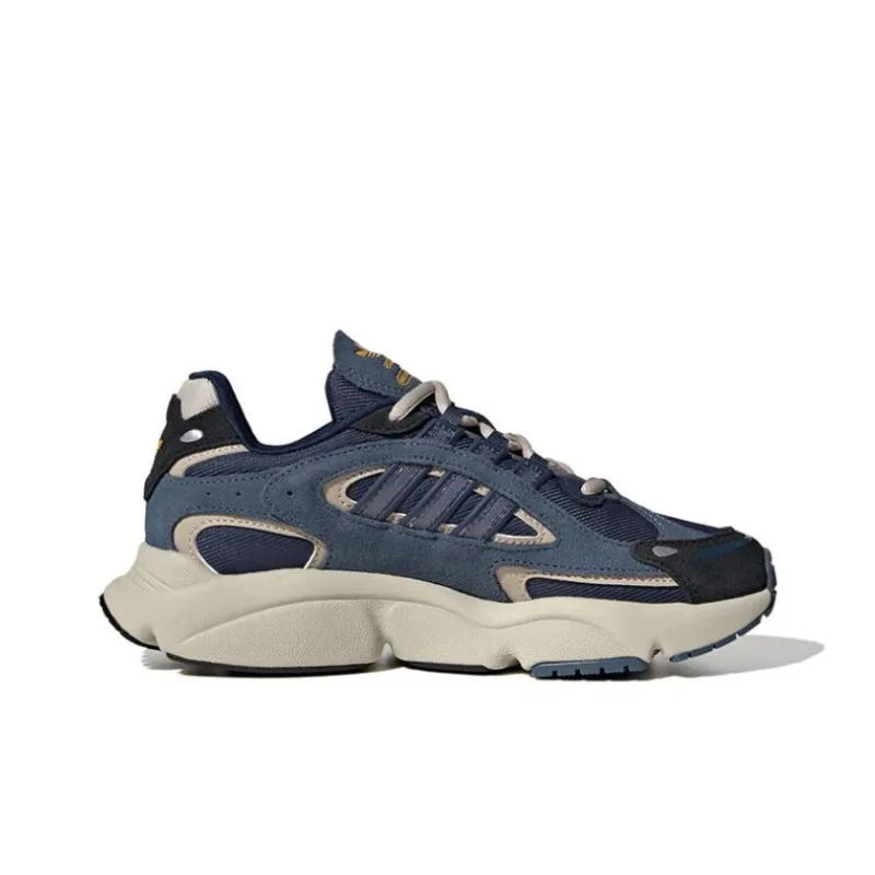 Adidas Originals Ozmillen Abrasion Resistant Breathable Cushioning Low Top Kids' Training Shoes Blue Teenagers-1