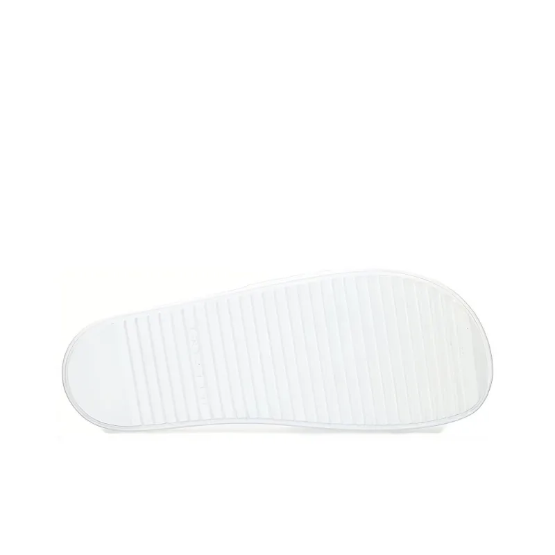 Rick Owens DRKSHDW Abrasion Resistant Slide Slippers Men's White-5