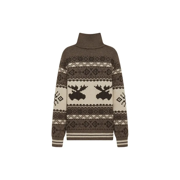 Teenie Weenie Men FW24 Sweater Unisex Brown-1