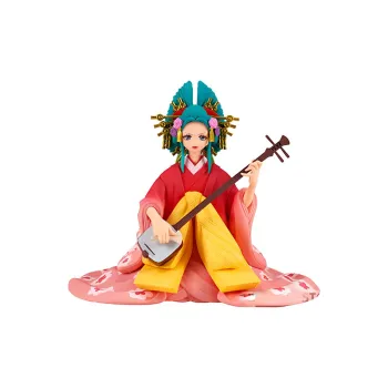 BANPRESTO One Piece Characters Eyewear Factory Dxf Great Voyage Lady Extra Bonus Gifts Little Purple 10cm
