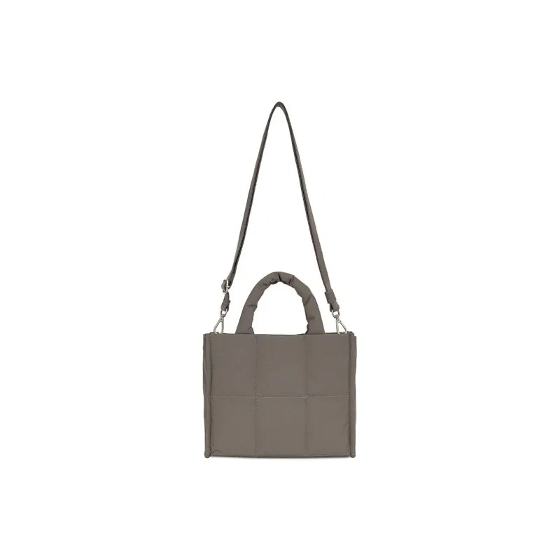 Snow Peak Nylon Shoulder Bag Crossbody Bag Handbag Medium Size Women's Dark Khaki-2