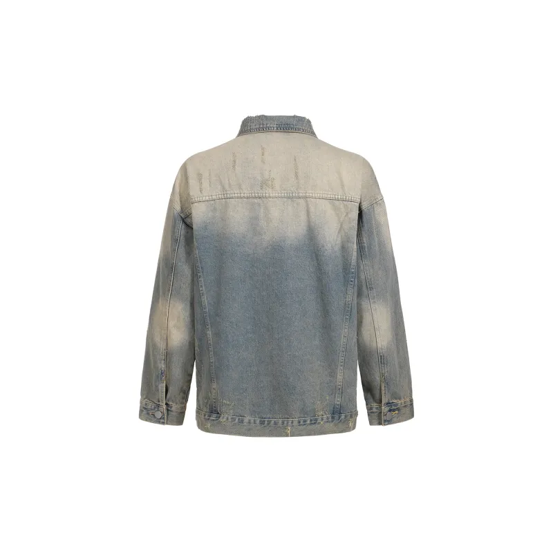 YearnObtainRainbow Denim Jacket Unisex-3