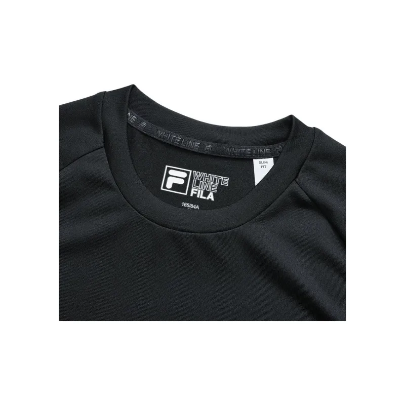 FILA T Shirts Women's Jet Black-2
