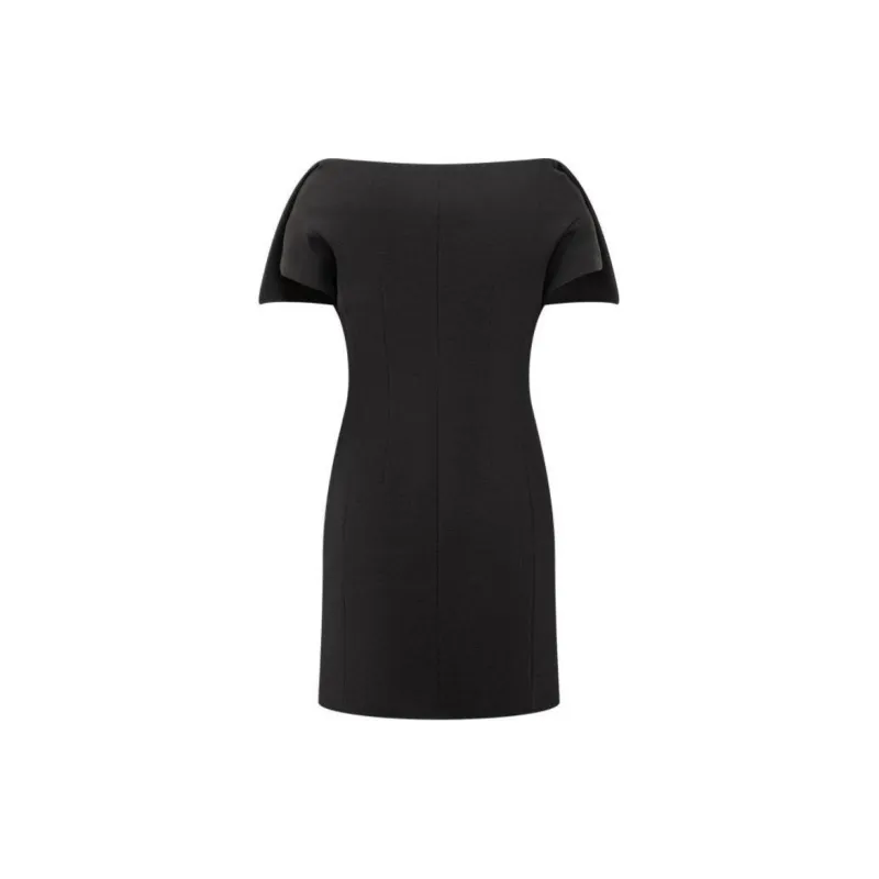 Ferragamo Off-The-Shoulder Mini Dress-1