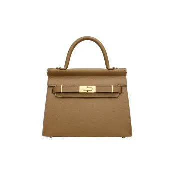 GOLDLION Cow Leather With Synthetic Leather Handbag Women's Multicolor