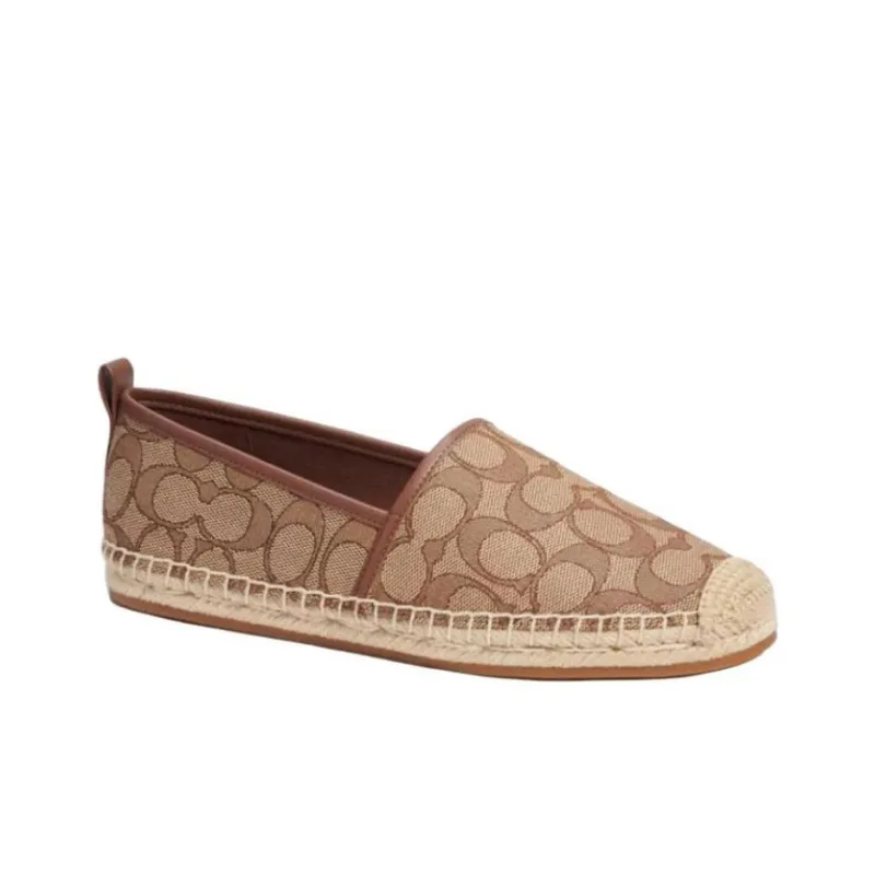 COACH Espadrilles Women's Khaki-2