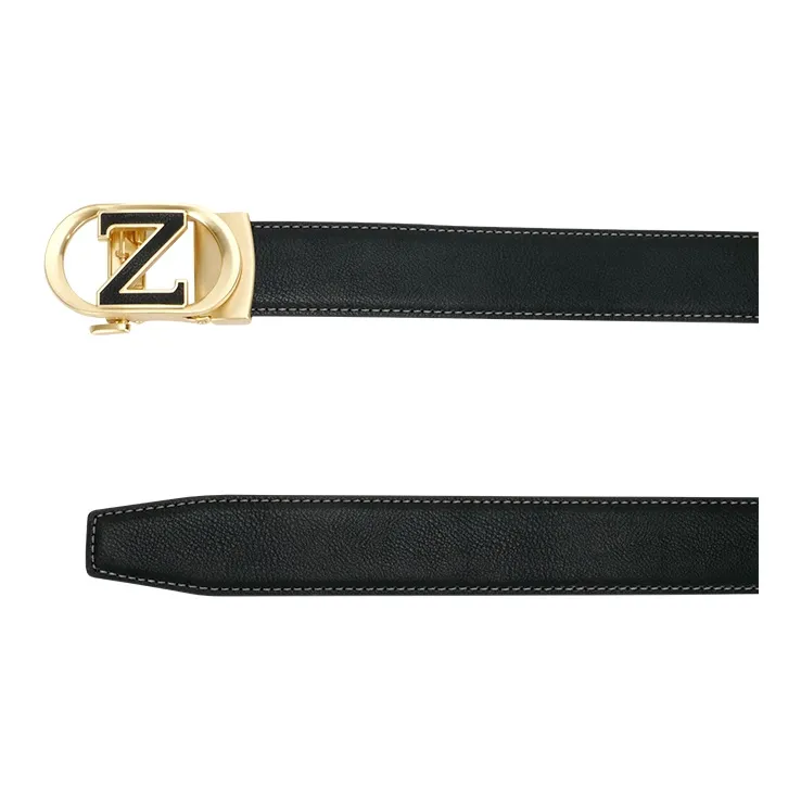 NINE NAIL Cow Leather Genuine Leather Leather Belts Men's Width  3.5cm-8