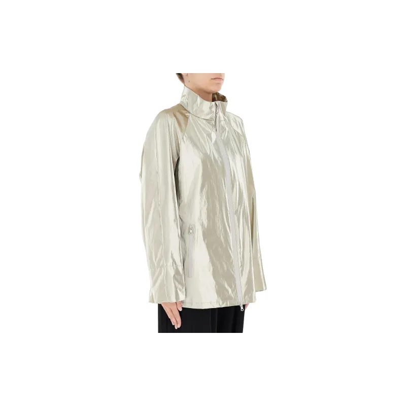 MaxMara Zip Up Metallic Jacket-2