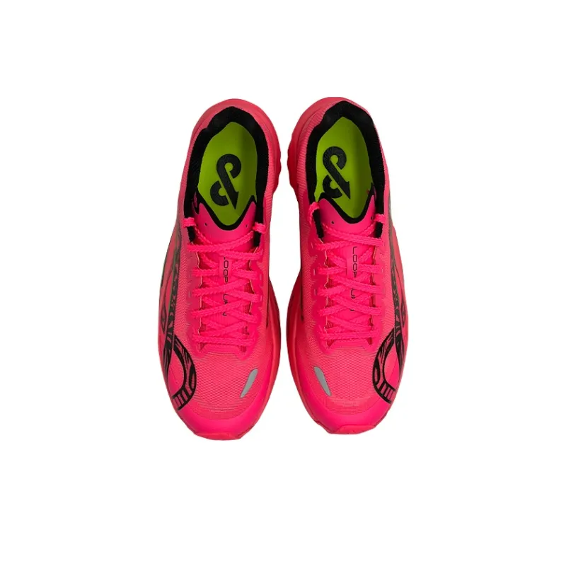 LOOP BURN CPU Polyurethane Outsole Running Shoes Unisex Blazing Fruit Red Cushioning, Slip Resistant-2